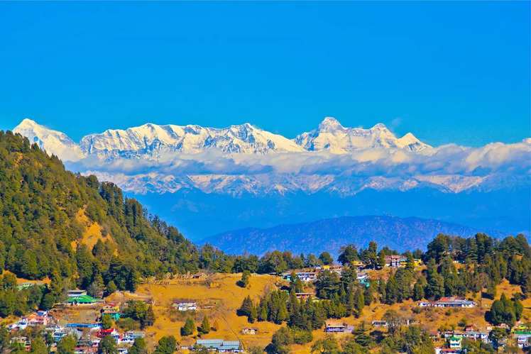 View of beautiful uttarakhand